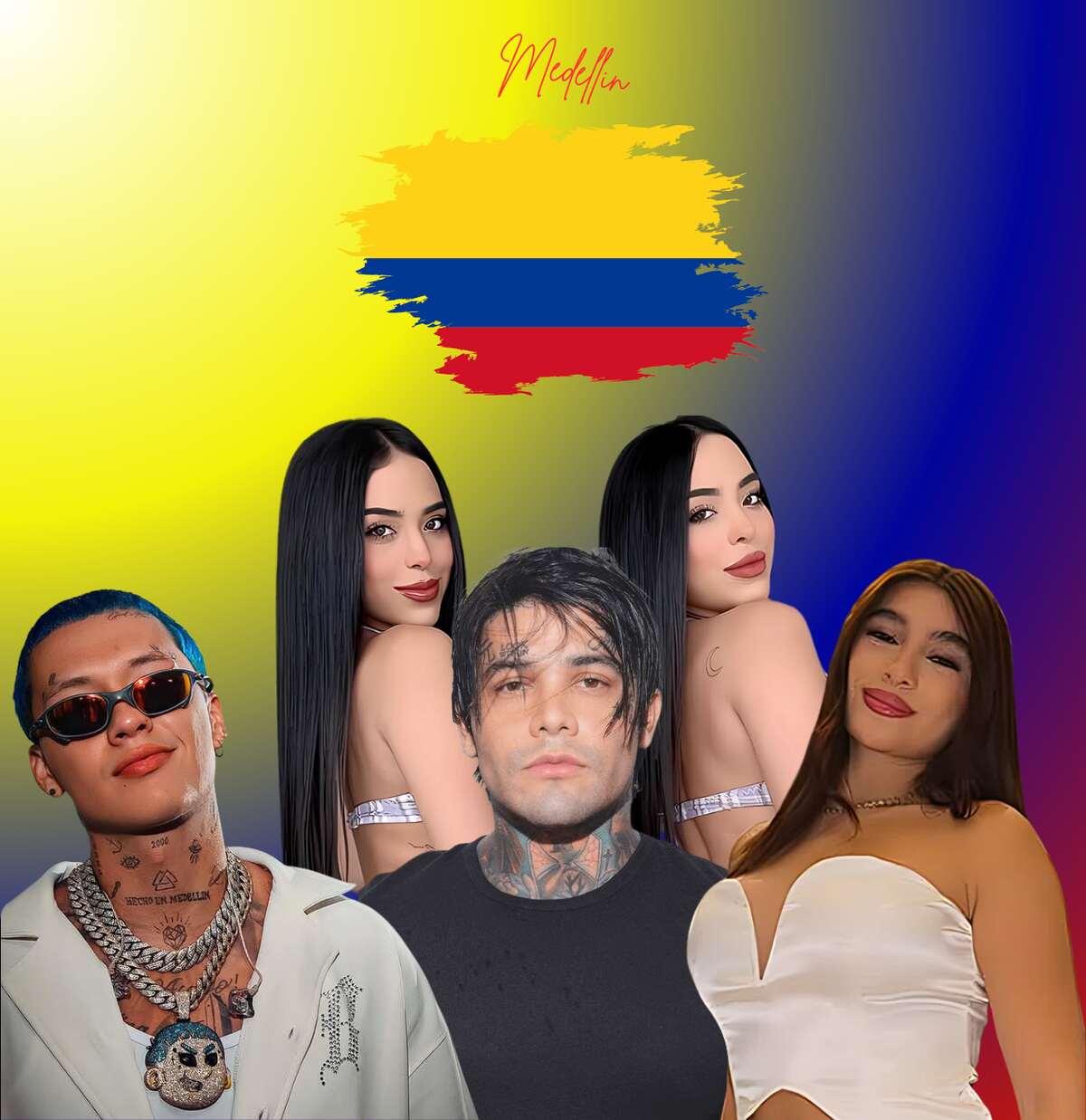 top influencers in medellin