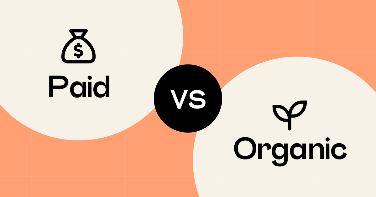 paid vs organic usage influencer marketing