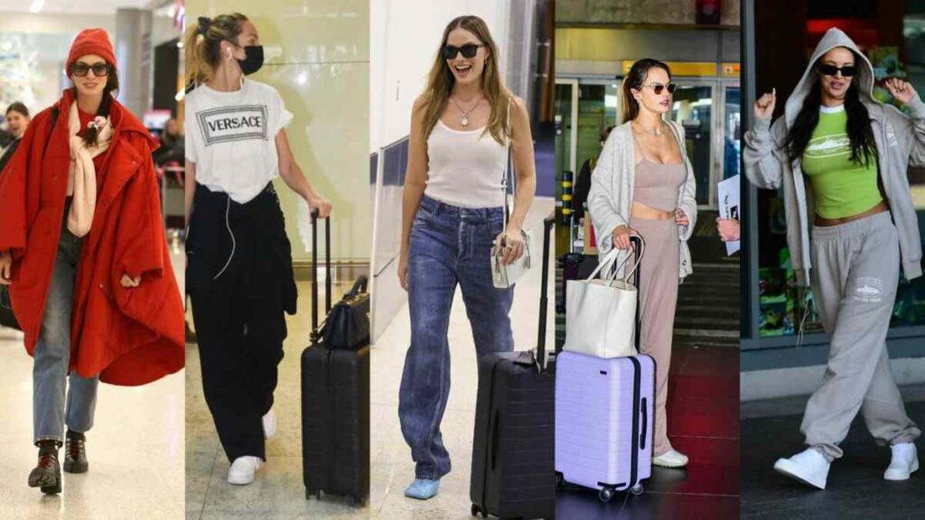 airport fashion tips from influencers